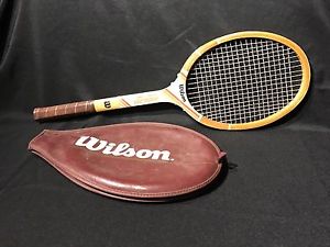 VTG Vintage Jimmy Connors 1970s 1980s Wilson Victory Wooden Tennis Racquet