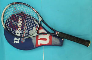 Wilson Europa Luz De Carretera Midplus Raqueta De Tenis Grip 4 1/2 Plus Estuche