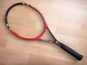 WILSON HYPER CARBON 6.0 PRO STAFF 95 MIDPLUS TENNIS RACQUET NEW GRIP 4-5/8" L5