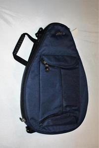 Jetpac Life Is Tennis Pickleball Bag Racket Backpack Sling Bag   Navy Blue NEW
