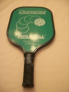 CHAMPION PICKLEBALL PADDLE VERY GOOD PREOWNED CONDITION