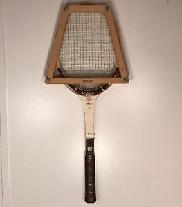 Vintage 1960s Wilson Butch Buchhols Signature Tennis Racquet W/ Case