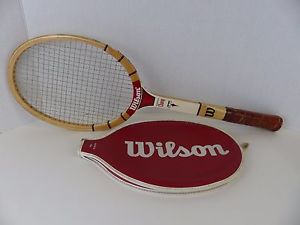 Vintage Wilson Wood Professional Champ Tennis Racket