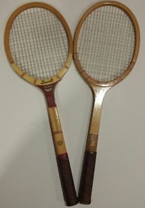 Vintage Bancroft Wimbledon and Newport Tennis Rackets