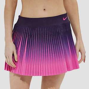 NWT Nike Pleated Flex Victory Premier Pink Ombre Tennis Pro Skirt Skort Women's
