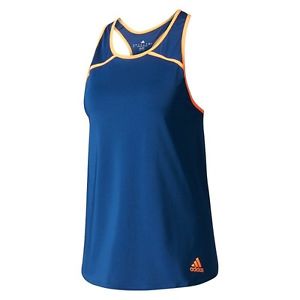 Adidas CLUB camiseta sin mangas de mujer MYSBLU/GLOORA BK0720