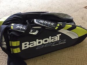 Babolat Aero Technology  raquet bag with ball bag & Built In Cooler Rackets