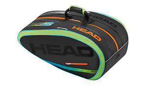 Brand New Head Radical MP LTD 12 Racquet MonsterCombi Tennis Racquet Bag RARE