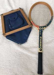 Vintage Chemold Contender "Ray Emerson" 4 1/2 Tennis Racquet 807006 W/Cover