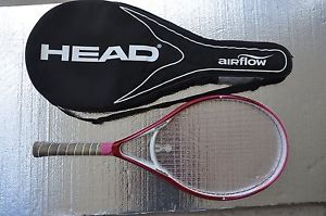 HEAD METALLIX FLEXPOINT AIRFLOW 5 RACKET 4 1/8 grip W/Case FREE SHIPPING