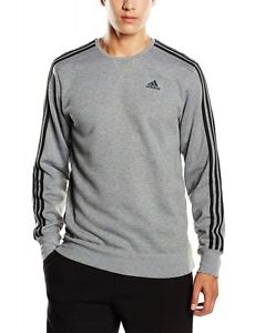 adidas hombre Essentials 3 Rayas Sudadera AB6556