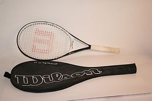 Wilson Black Whisper 110 Tennis Racquet 4 1/4 H2S