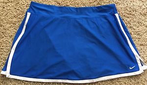 Nike Tennis Classic Skirt With Shorts SKORT Blue Women's XL EUC