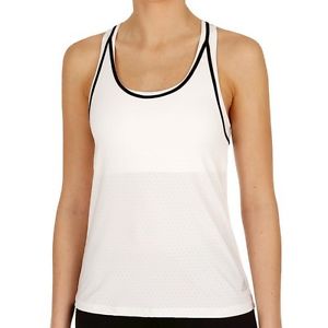 Essex camiseta sin mangas Mujer - Blanco, Negro BK0640