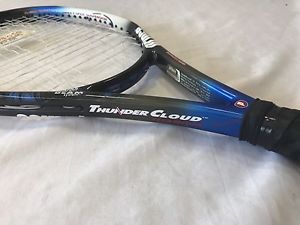 Prince Thunder Cloud Titanium Longbody Oversize 110 Sq In Tennis Racquet 4 1/4