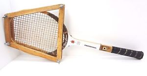 VINTAGE ROD LAVER PROFESSIONAL MODEL WOOD TENNIS RACKET BY CHEMOLD