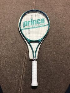 Vintage Prince Tennis Racquet Impact Oversize 4 1/4 With Cover
