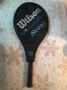 Wilson Sting Graphite Tennis Racquet 4 1/4  + Cover