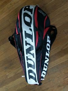 DUNLOP Red White Black BIOMIMETIC Thermal Tennis Travel VERY NICE Bag Backpack