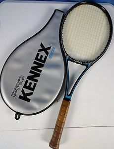 Pro Kennex Silver Ace Genuine Cowhide Grip Tennis Racquet 27" w/ Cover SL3 4 3/8
