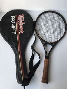 Wilson Pro Staff 125 Super Oversize Tennis Racquet Racket 4 3/8 With Case