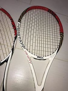 Wilson K Factor AND Wilson Prostaff Tennis Rackets