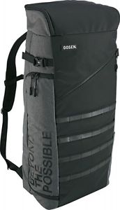 NEW GOSEN Tennis Racket Backpack Bag BA17TRB Black Gray Yellow Fast Shipping
