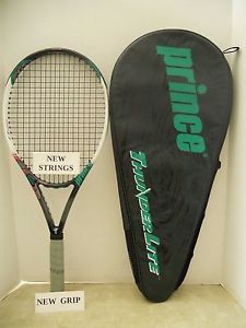 Prince Triple Threat Morph Beam Thunderlite 110 Tennis Racquet 4 1/2-NEW STRINGS