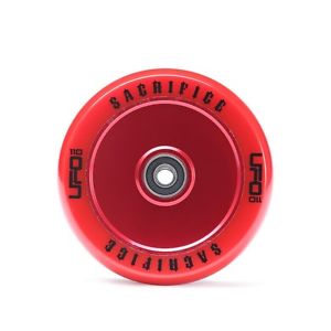Sacrifice UFO HollowTech Roue De Scooter 110mm Rouge / rouge