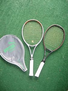 Pair (2) PUMA Tennis Racquets - Graphite Pro 4L & Onyx Saber 5L   Deal!!