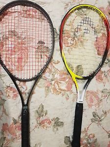 Head Tennis Racquet Genesis Pyramid V Oversize XL & Head Ventoris 660