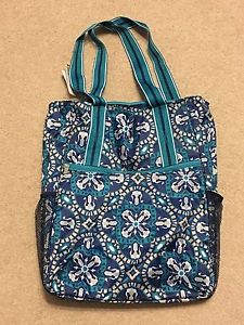 All For Color Tennis Shoulder Bag - NWT - Navy Blue / Aqua / Beige / White