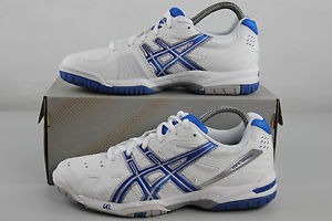 ASICS Gel Game 4 blanco Zapatillas de tenis Zapatillas Deportivas Zapatos Talla