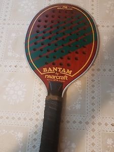 MARCRAFT Paddleball Raquet 17"   BANTAM & laser Power Thrust paddle