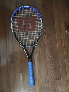 Wilson Impact Titanium Volcanic Frame Tennis Racquet Racket Grip Size 4 1/4