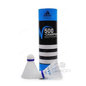 N500 Chanpionship Adidas Badminton Shuttlecock 6EA