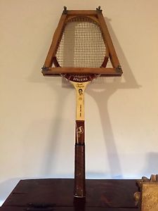 Vintage Pancho Gonzalez Signature Model Spaulding Tennis Racquet Sports