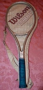 Wilson 4 5/8 L5 Profile TENNIS RACQUET Used With Case