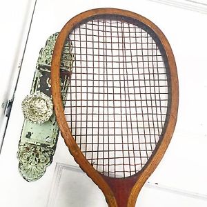 Antique Wood Tennis Racquet