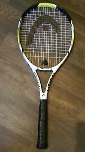 HEAD ATP PRO TENNIS RACQUET 4 3/8" -3 White Black