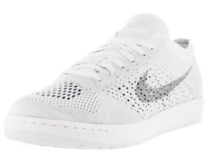 Nike Women's Tennis Classic Ultra Flyknit White/Wolf Grey Tennis Shoe 7 Women Us