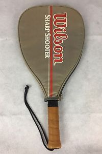 Wilson Sharp Shooter Racquetball Racquet With Cover Tennis 4 3/8 Grip