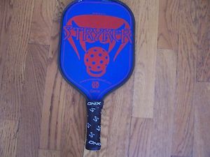 ONIX STRYKER COMPOSITE PICKLEBALL PADDLE-BLUE AND RED