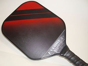 NEW ENGAGE ENCORE X-SERIES PICKLEBALL PADDLE LIQUID GRAPHITE BLACK SERIES RED