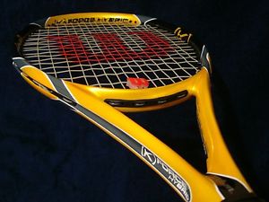 wilson k force hybrid tennis racket 4 1/4 grp 105 head  ! MINTY