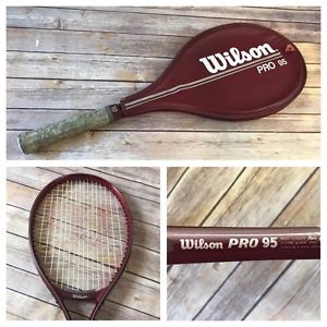 Wilson PRO 95 Tennis racquet 4 1/2 with Cover