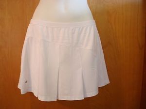 NEW Bolle High Performance Tennis Skirt Skort White Size Medium M NWT