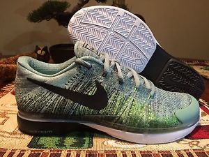 Nike Zoom Vapor 9.5 Flyknit sz 10 Men's Tennis 885725-001 Cannon Elec/Gen RF