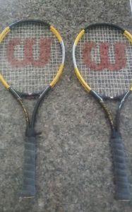 Tennis Racquets Wilson Titanium3 - Soft Shock3 (Pre-owned) - Lot of 2 Rackets