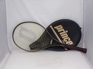 Prince Pro 110 Vintage Tennis Racquet w/ Cover Used 4-3/8 Grip